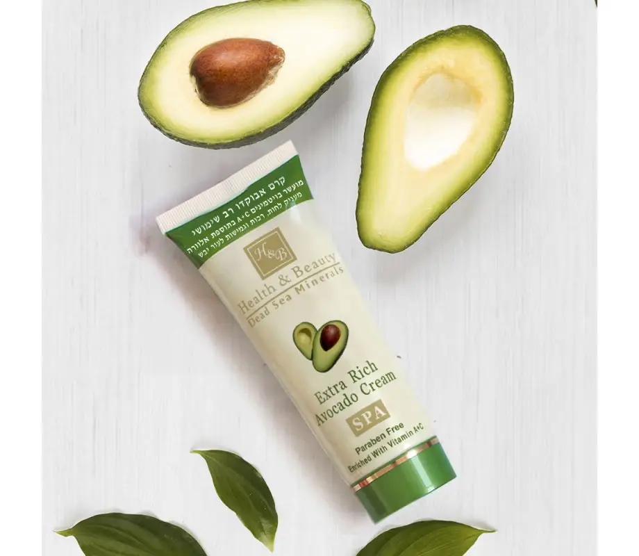 H&B Extra Rich Avocado Cream with Oils, Vitamins and Dead Sea Minerals - Image 2